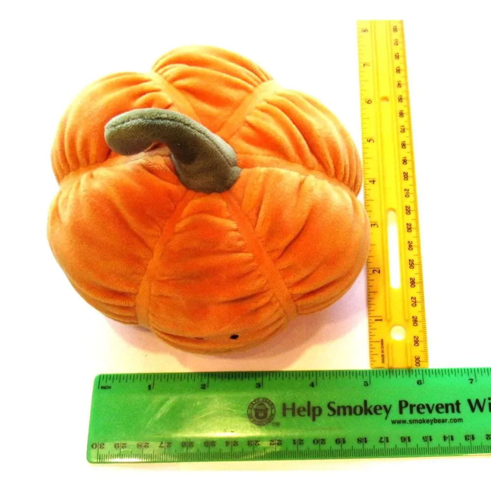 JellyCat Authentic Pumpkin plush toy retired small Vivacious Vegetable